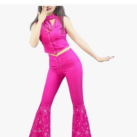 Halloween Barbi Cowgirl Costume /70-89s style - Picture 2 of 3